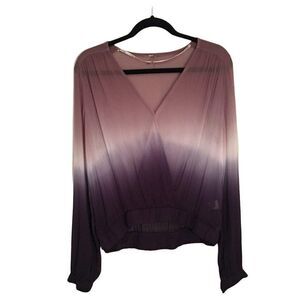 YOUNG FABULOUS & BROKE ombre blouse
